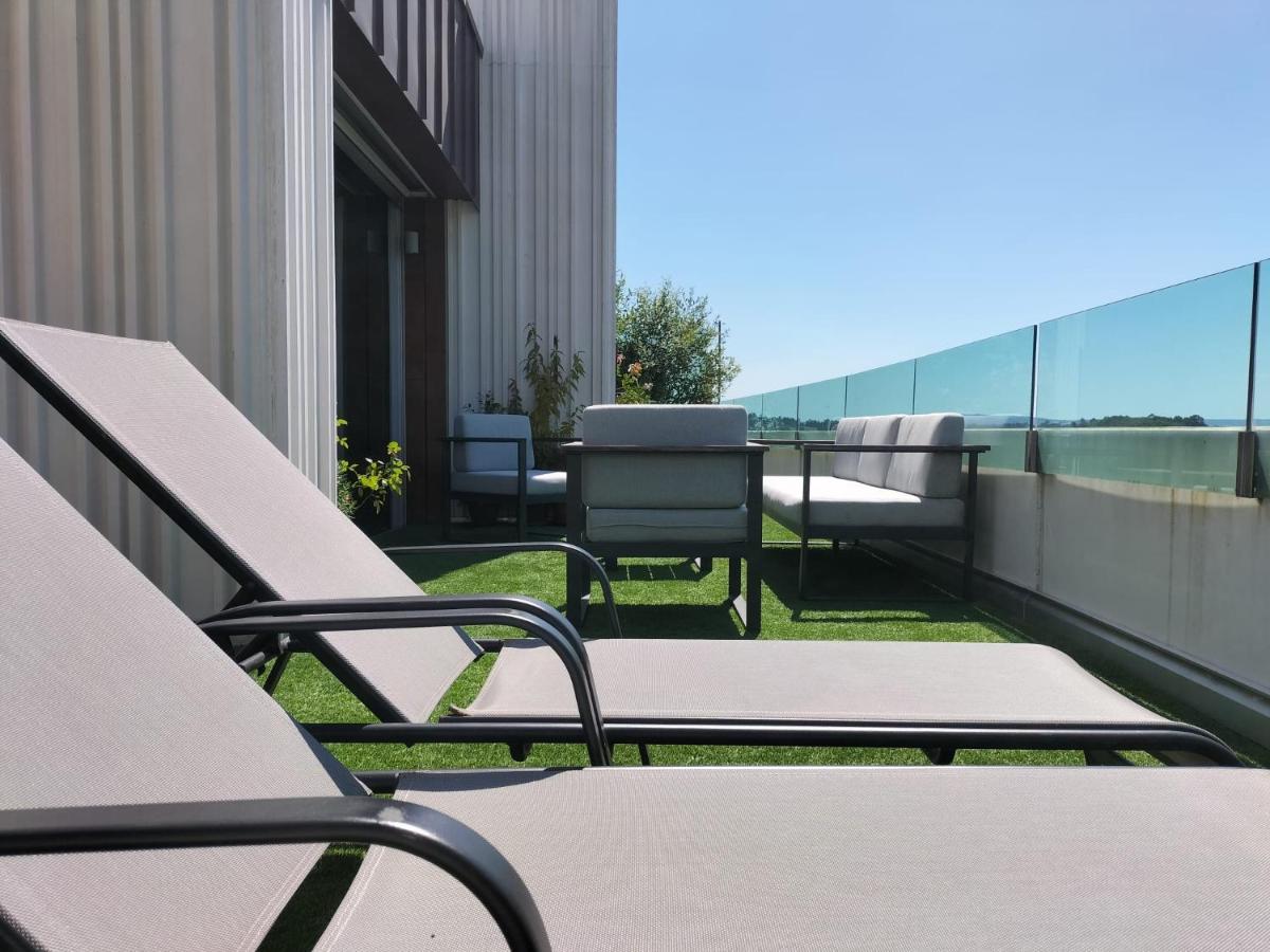 Preciosa Habitacionsuite En Atico Con Terraza II Сантьяго-де-Компостела Экстерьер фото