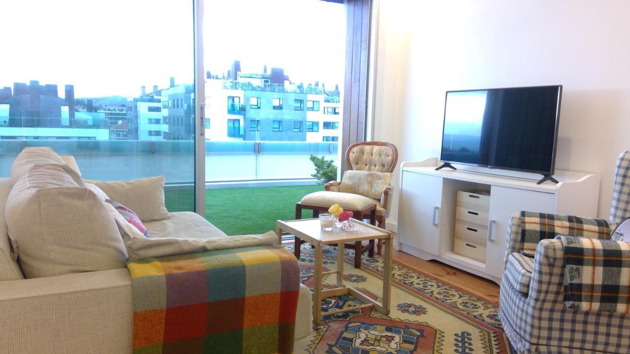 Preciosa Habitacionsuite En Atico Con Terraza II Сантьяго-де-Компостела Экстерьер фото