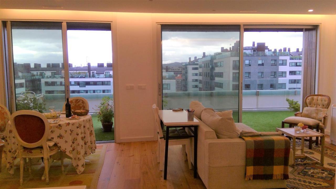 Preciosa Habitacionsuite En Atico Con Terraza II Сантьяго-де-Компостела Экстерьер фото